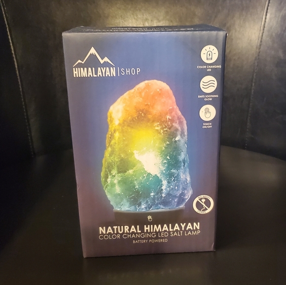 Himalayan Color Changing LED Salt Lamp - Picture 5 of 5